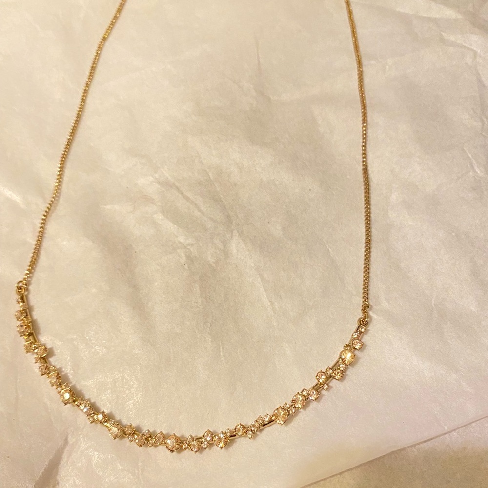 nwt givenchy crystal necklace